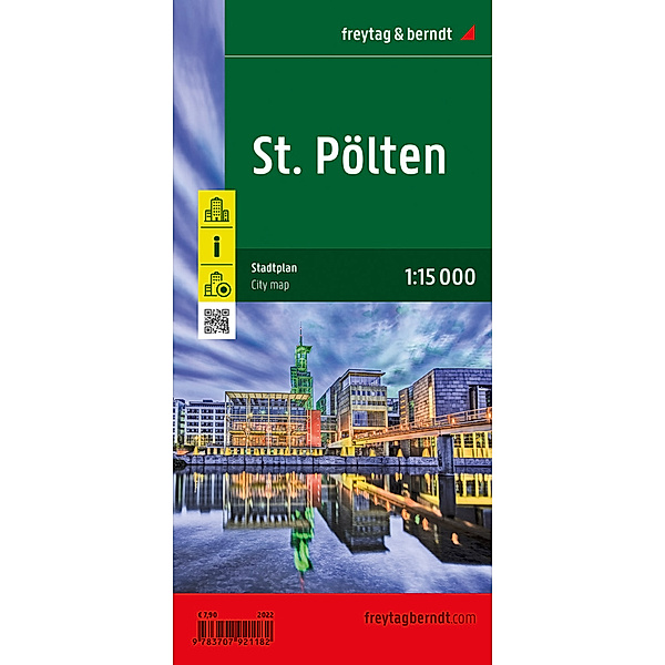 freytag & berndt Stadtpläne / PL 20 / St. Pölten, Stadtplan 1:15.000, freytag & berndt