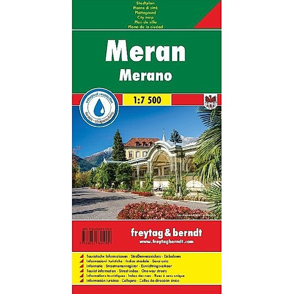 Freytag & Berndt Stadtplan Meran / Merano