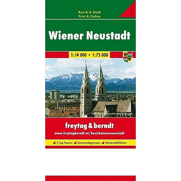 Freytag & Berndt Stadtplan Wiener Neustadt