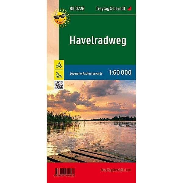 freytag & berndt Wander-Rad-Freizeitkarten / RK 0726 / Havelradweg, Radkarte 1:60.000, freytag & berndt