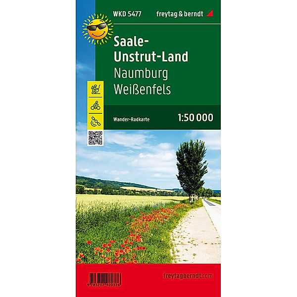 freytag & berndt Wander-Rad-Freizeitkarten / WK D5477 / Saale-Unstrut-Land, Wander + Radkarte 1:50.000