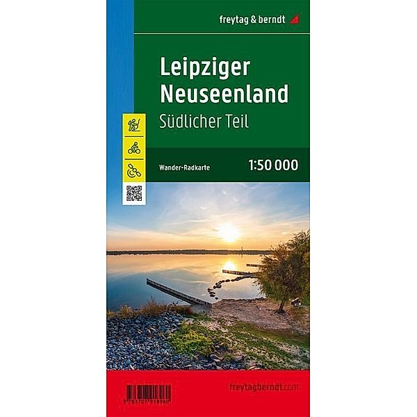 freytag & berndt Wander-Rad-Freizeitkarten / WKD 5661 / Leipziger Neuseenland, südlicher Teil, Wander- und Radkarte 1:50.000, mit Outdoor Guide