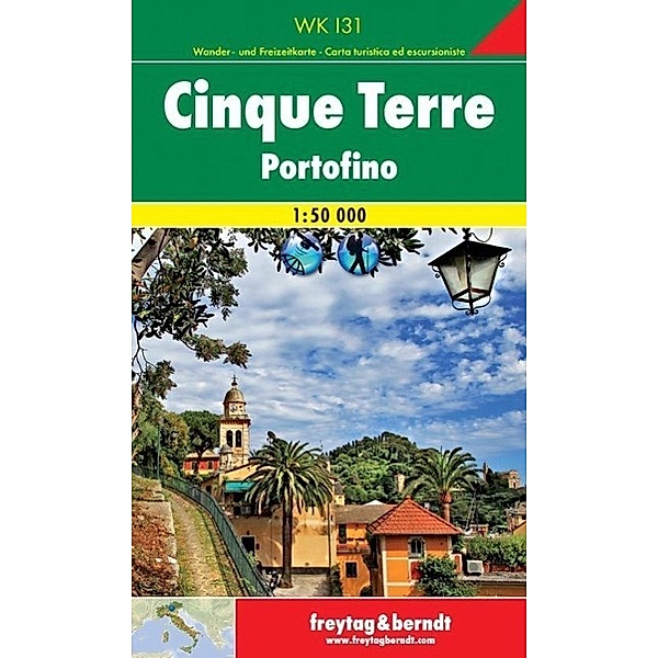 Freytag & Berndt Wander-, Rad- und Freizeitkarte Cinque Terre