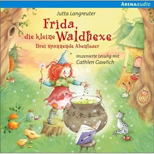 Frida, die kleine Waldhexe,1 Audio-CD, Jutta Langreuter