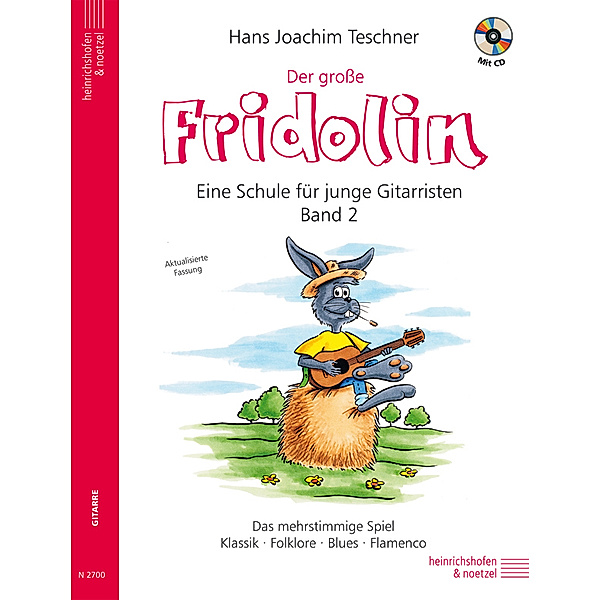 Fridolin / Der grosse Fridolin mit CD, m. 1 Audio-CD.Bd.2, Hans Joachim Teschner