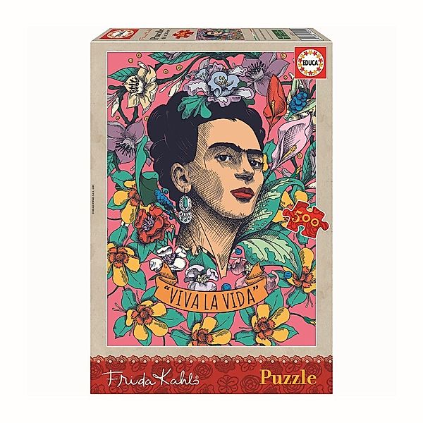 Carletto Deutschland, Educa Frieda Kahlo Viva la Vida (Puzzle)