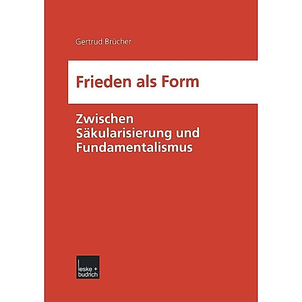 Frieden als Form, Gertrud Brücher