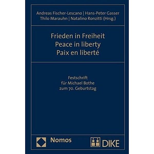 Frieden in Freiheit - Peace in liberty - Paix en liberté