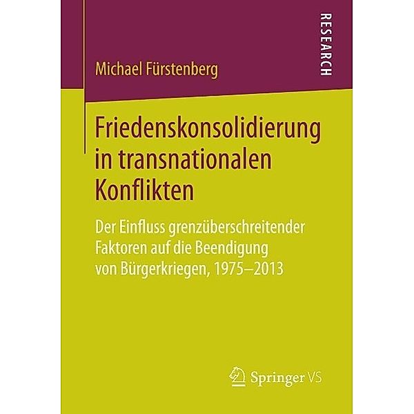 Friedenskonsolidierung in transnationalen Konflikten, Michael Fürstenberg