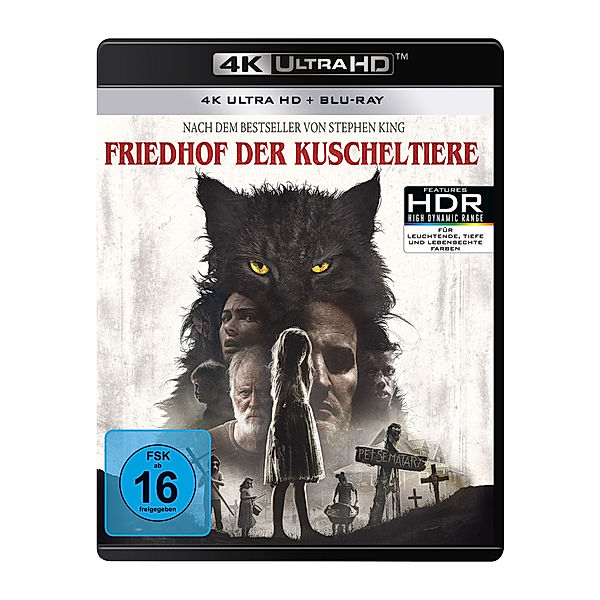 Friedhof der Kuscheltiere (2019) (4K Ultra HD), John Lithgow Amy Seimetz Jason Clarke