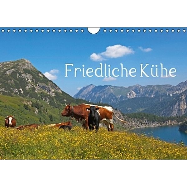 Friedliche Kühe (Wandkalender 2016 DIN A4 quer), Christa Kramer
