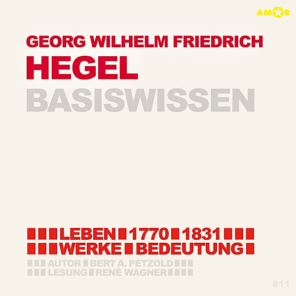 Friedrich Hegel - Basiswissen,Audio-CD, Bert Alexander Petzold