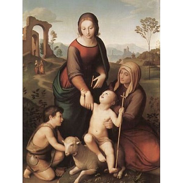 Friedrich Overbeck - Maria und Elisabeth mit dem Jesus- und Johannesknaben - 100 Teile (Puzzle)