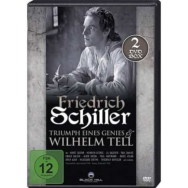 Friedrich Schiller - Triumph eines Genies & Wilhelm Tell, 2 DVDs