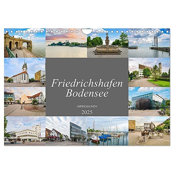 Friedrichshafen Impressionen (Wandkalender 2025 DIN A4 quer), CALVENDO Monatskalender, Calvendo, Dirk Meutzner