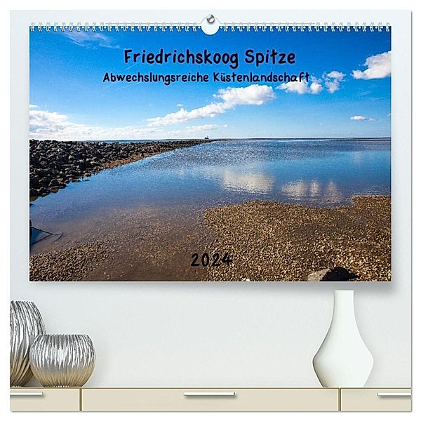 Friedrichskoog Spitze (hochwertiger Premium Wandkalender 2024 DIN A2 quer), Kunstdruck in Hochglanz, Fotokrieger.de