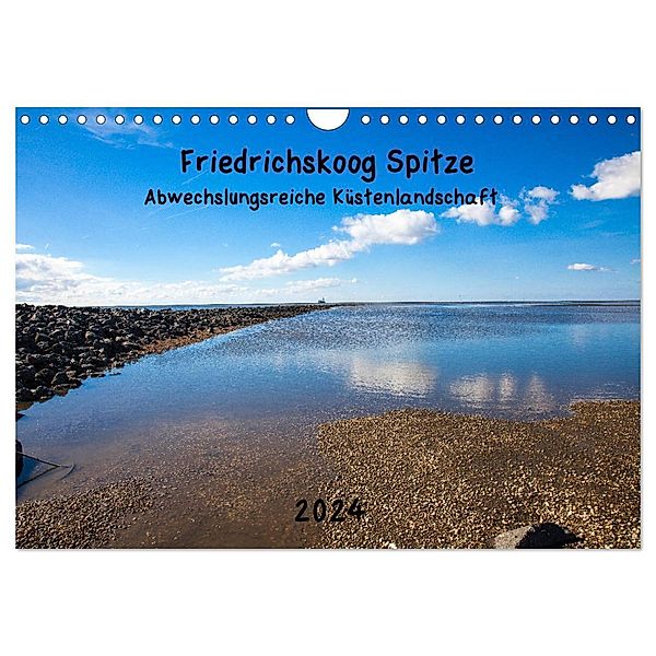 Friedrichskoog Spitze (Wandkalender 2024 DIN A4 quer), CALVENDO Monatskalender, Fotokrieger.de