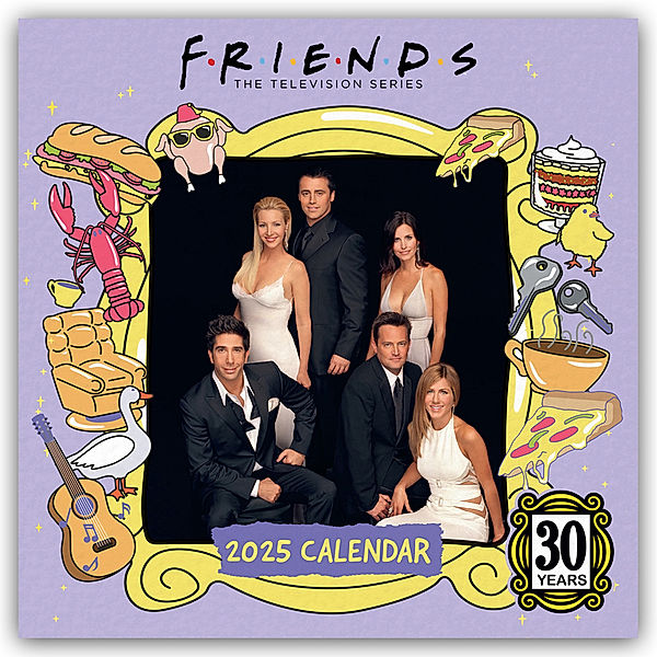 Friends 2025 - Wandkalender, Danilo Promotion Ltd