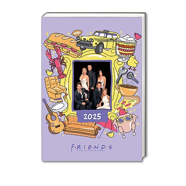 Friends - A5-Tischkalender 2025, Danilo Promotion Ltd