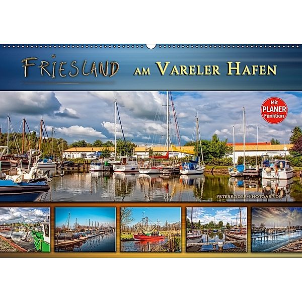 Friesland - am Vareler Hafen (Wandkalender 2018 DIN A2 quer), Peter Roder