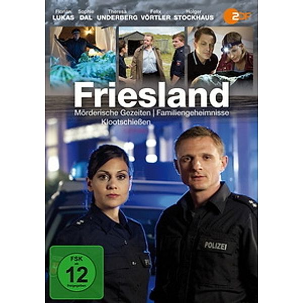 Friesland: Mörderische Gezeiten / Familiengeheimnisse / Klootschießen, Florian Lukas