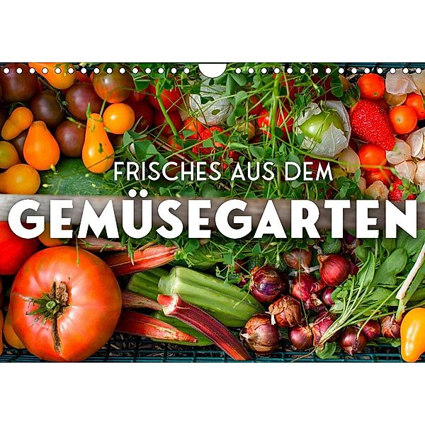 Frisches aus dem Gemüsegarten (Wandkalender 2023 DIN A4 quer), SF
