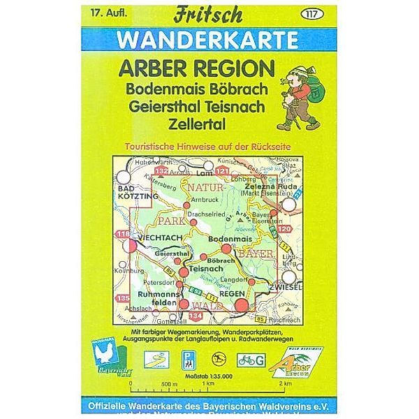 Fritsch Karte - Arber Region