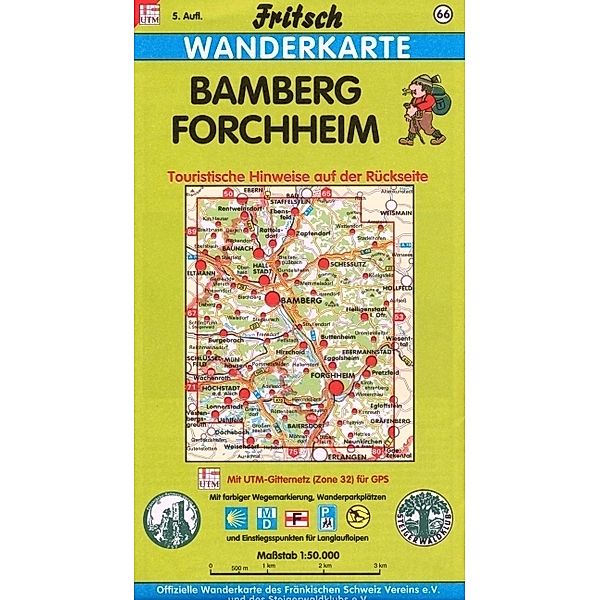 Fritsch Karte - Bamberg, Forchheim