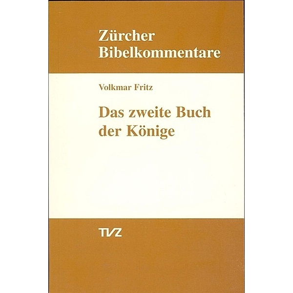 Fritz, V: Das zweite Buch der Könige, Volkmar Fritz