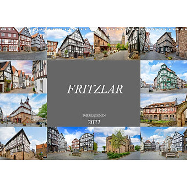 Fritzlar Impressionen (Wandkalender 2022 DIN A3 quer), Dirk Meutzner