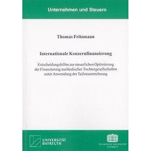 Fritzmann, T: Internationale Konzernfinanzierung, Thomas Fritzmann