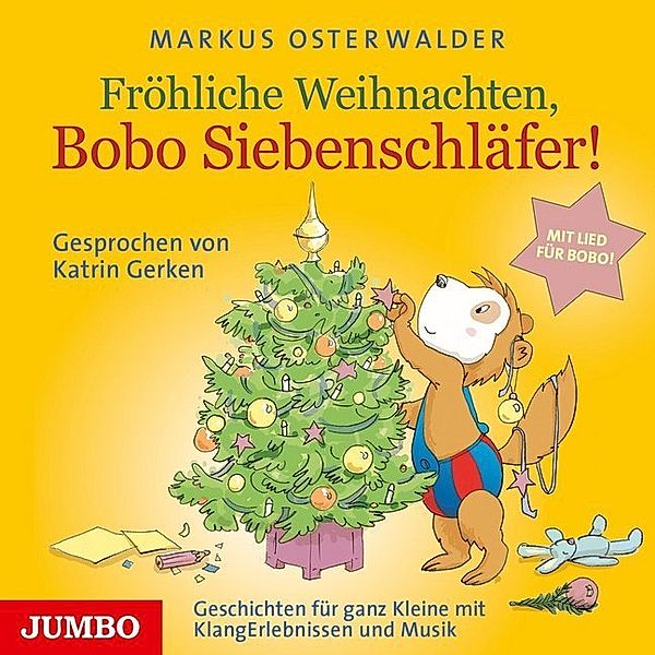 Fröhliche Weihnachten, Bobo Siebenschläfer,Audio-CD, Markus Osterwalder