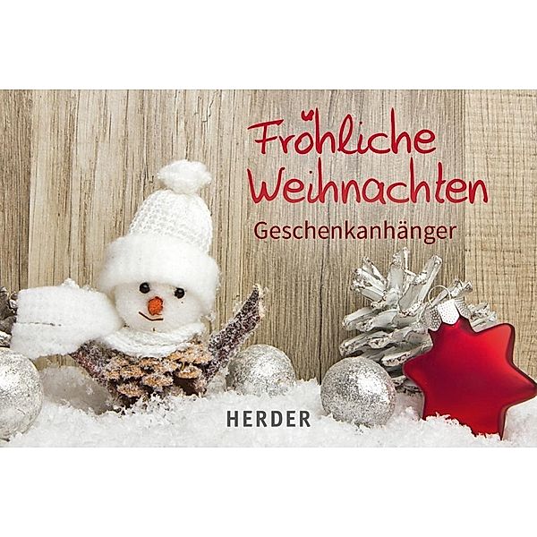 Fröhliche Weihnachten, Geschenkanhänger