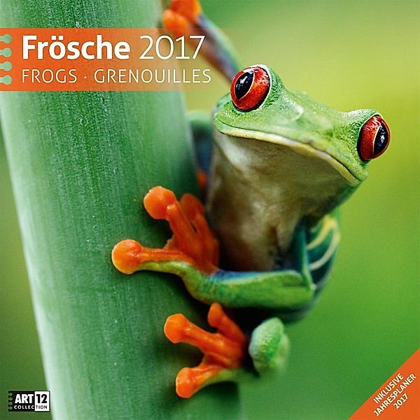 Frösche, Broschürenkalender 2017
