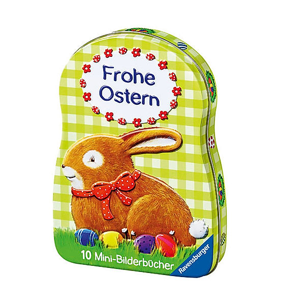 Frohe Ostern, 10 Mini-Bilderbücher