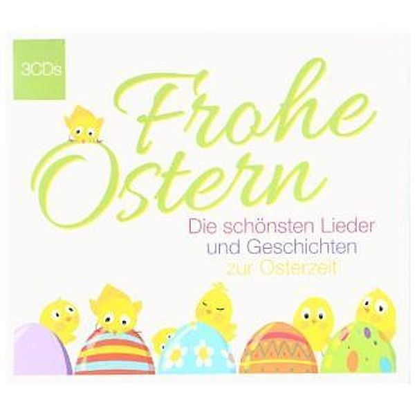 Frohe Ostern, 3 Audio-CD, Diverse Interpreten