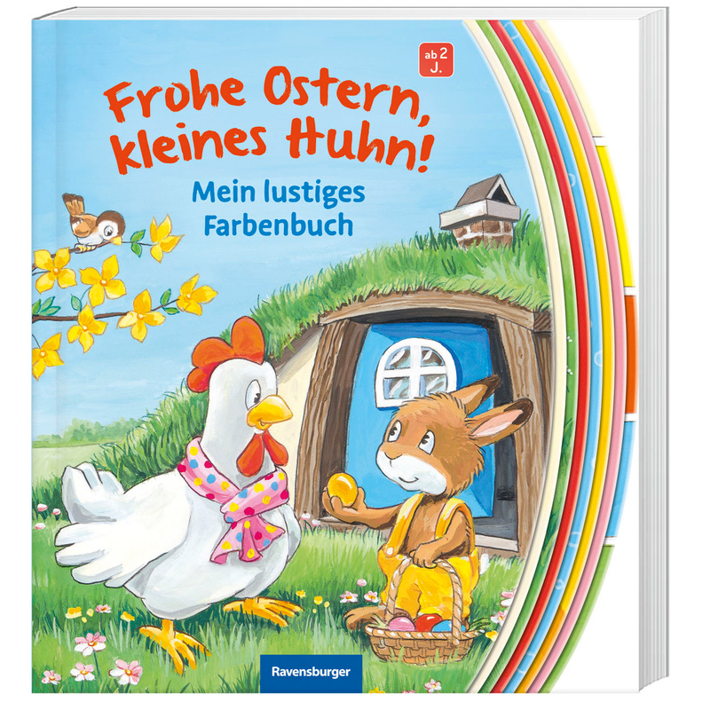 Frohe Ostern, kleines Huhn!
