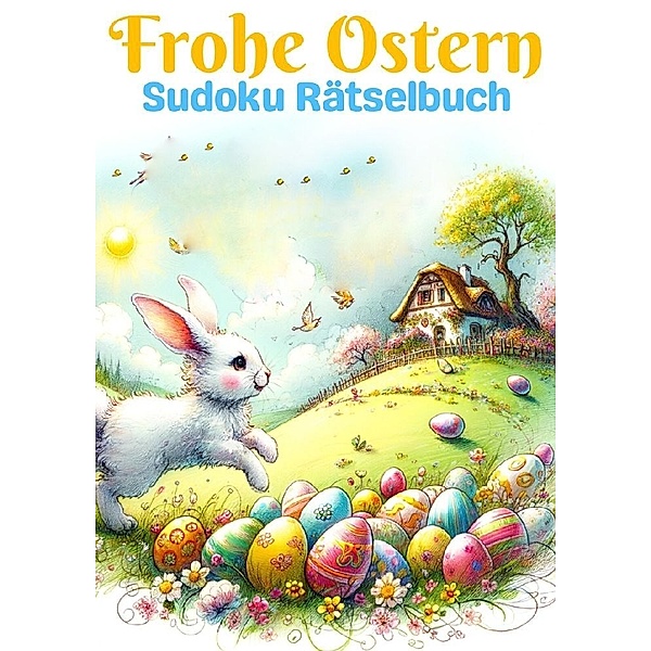 Frohe Ostern - Sudoku Rätselbuch | Ostergeschenk, Isamrätsel Verlag