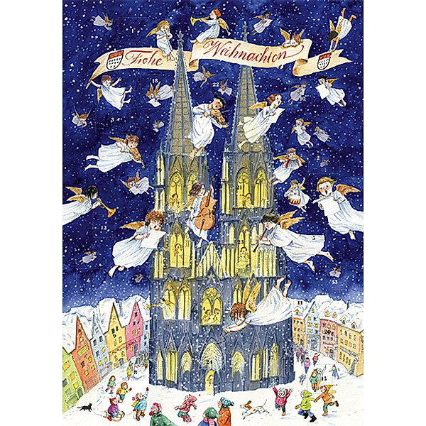 Frohe Weihnachten - Adventskalender Köln