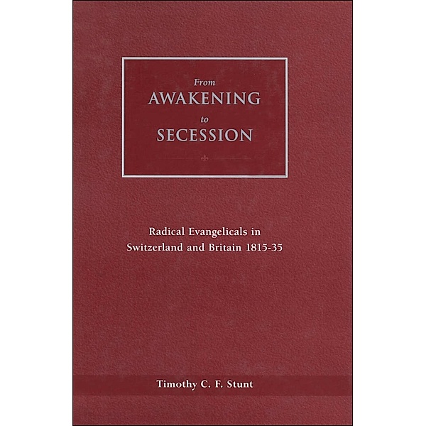 From Awakening to Secession, Timothy Stunt