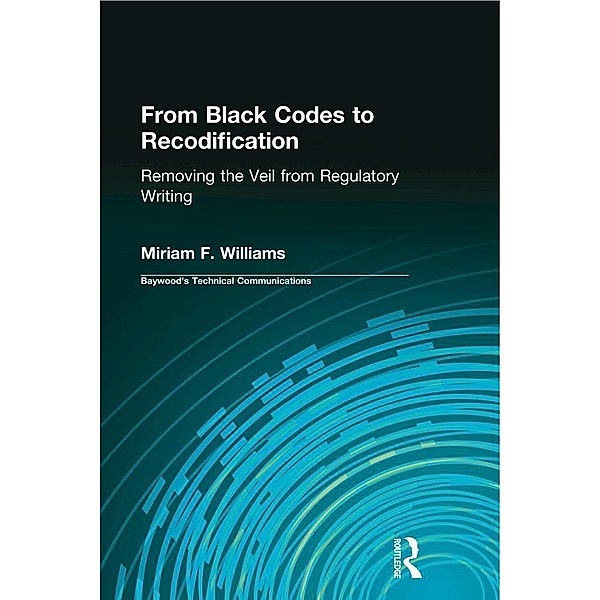 From Black Codes to Recodification, Miriam F. Williams