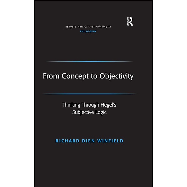 From Concept to Objectivity, Richard Dien Winfield