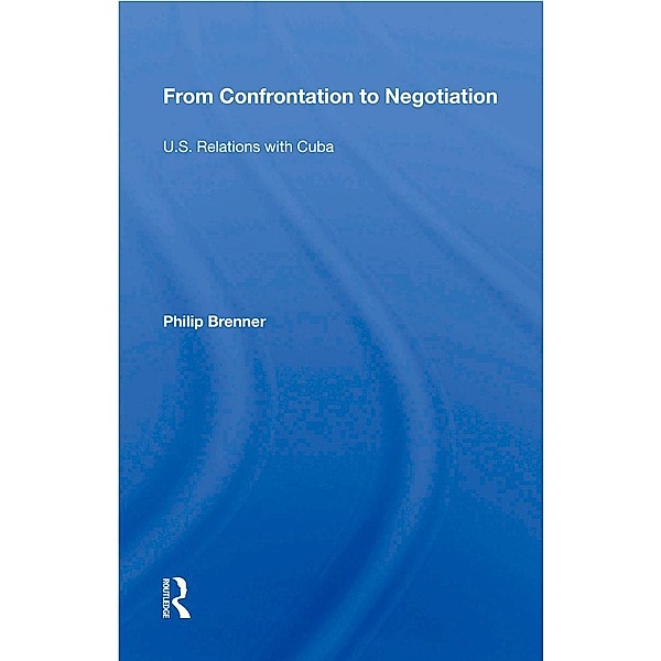 From Confrontation to Negotiation, Philip Brenner