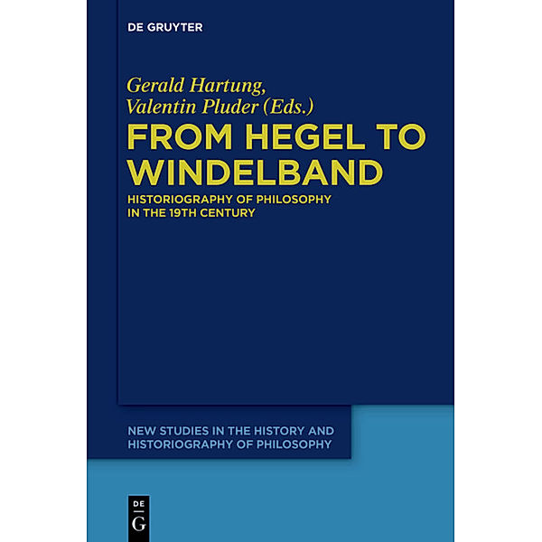 From Hegel to Windelband