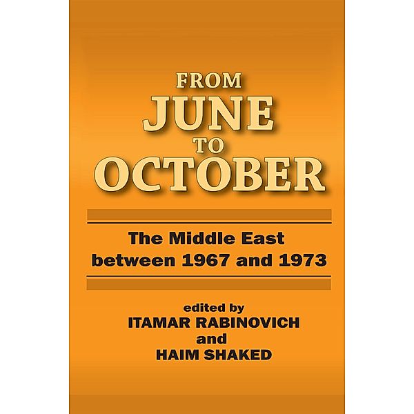 From June to October, Itamar Rabinovich