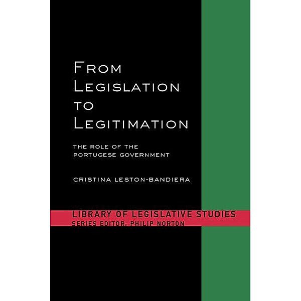 From Legislation to Legitimation, Cristina Leston-Bandeira