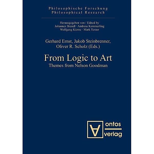 From Logic to Art / Philosophische Forschung / Philosophical Research Bd.7