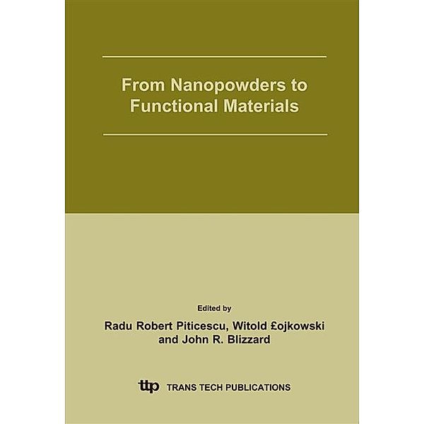 From Nanopowders to Functional Materials