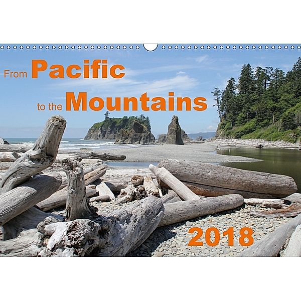 From Pacific to the Mountains 2018 (Wall Calendar 2018 DIN A3 Landscape), Frank Zimmermann