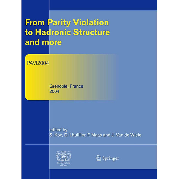 From Parity Violation to Hadronic Structure and more